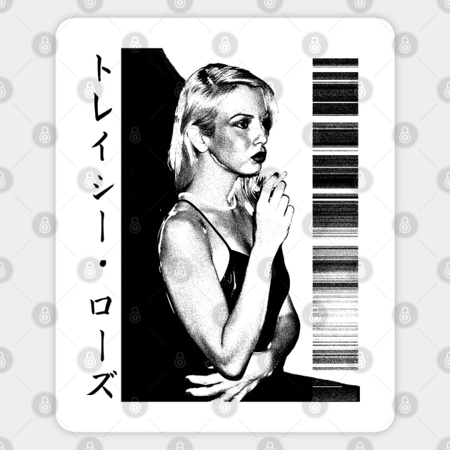 traci lords -- 90s aesthetic fan design Sticker by unknown_pleasures